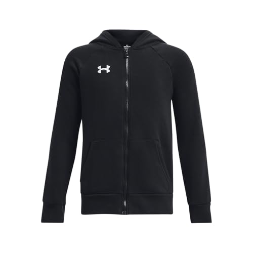 Amazon.com: Under Armour Boys Rival Fleece Full Zip Hoodie, (001